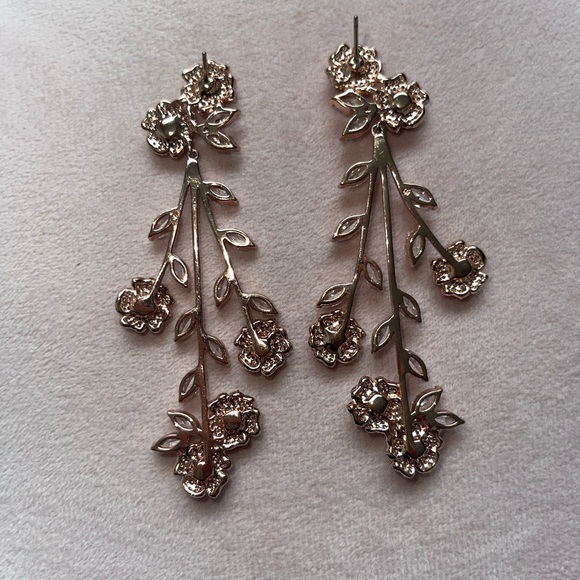 Kate Spade Rose Gold Statement Earrings - Picture 3 of 3